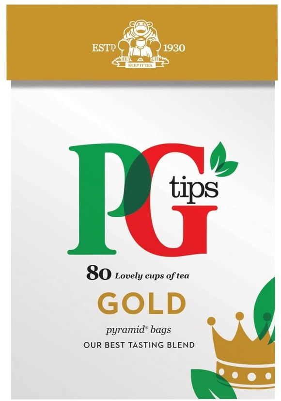 PG tips Gold Pyramid Teabags, x 80