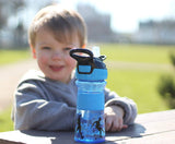 Nuby Tritan Sippy Cup, Captain Quench Active Toddler Cup, 360 ml, Blue Sports