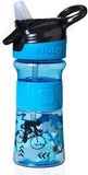 Nuby Tritan Sippy Cup, Captain Quench Active Toddler Cup, 360 ml, Blue Sports