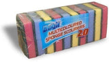 Pack of 20 Sponge Scourer Washing Up Sponges